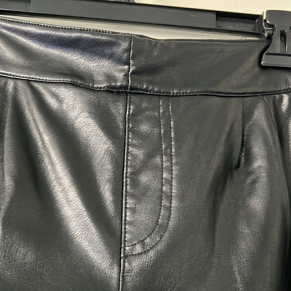 Vegan black leather shorts sincerely jules Size L - Picture 4 of 5